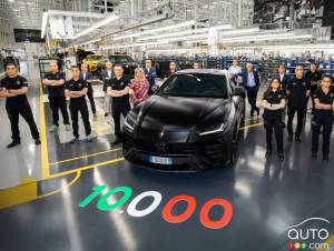 Lamborghini fabrique son 10 000e VUS Urus